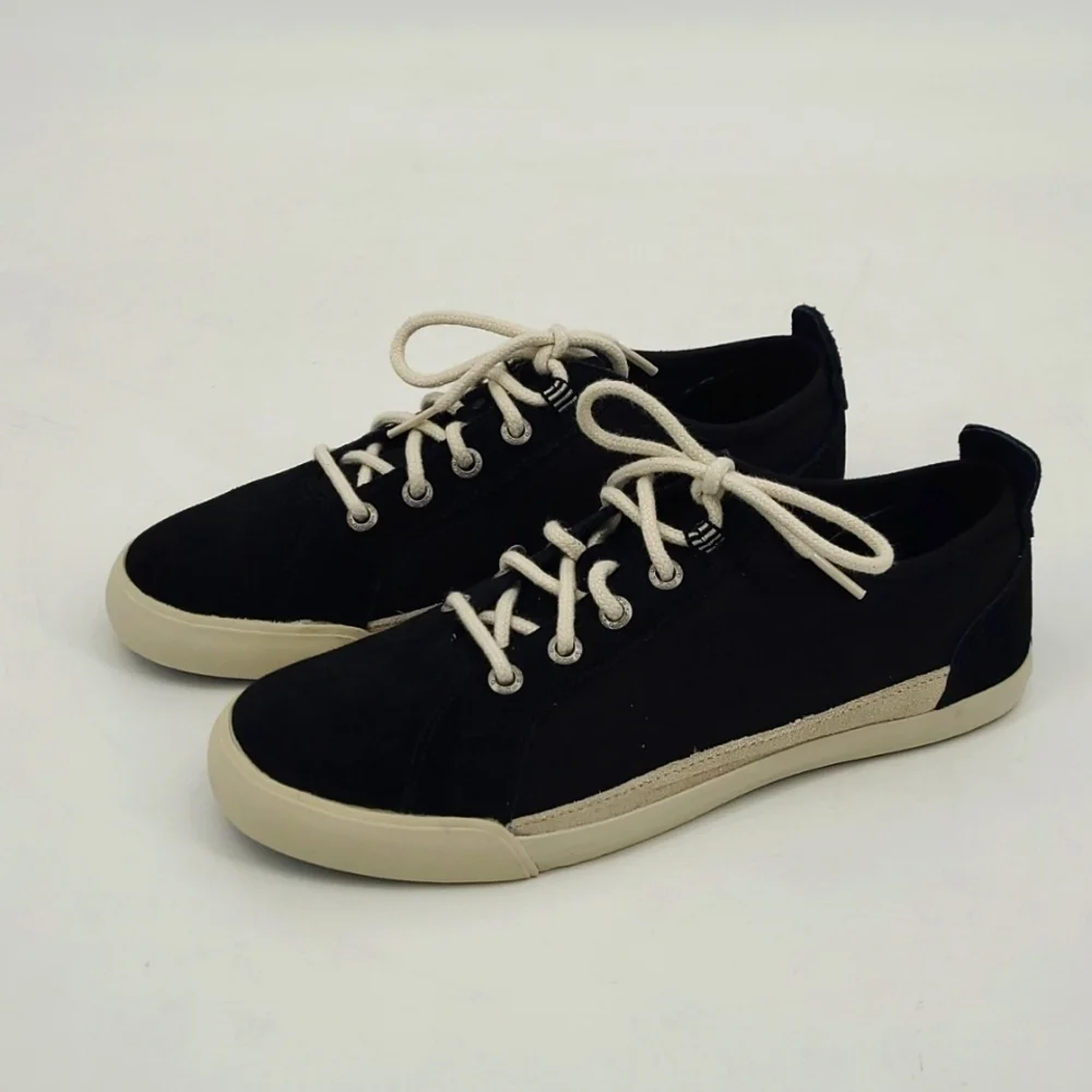 NWOT Black Suede/Canvas Combo Keds Sneakers‎ Women's Size 7.5
